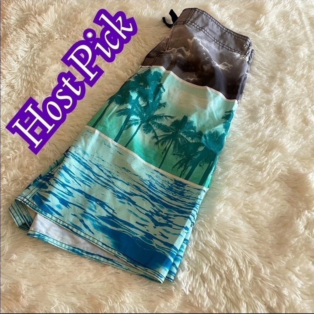 ✅3X Host Pick✅ Caribbean Side Board Shorts, XL